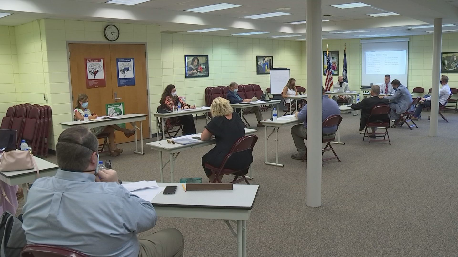 McCracken County School board meeting